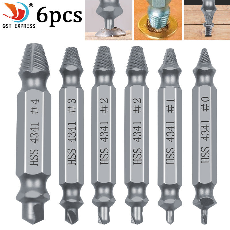 Extractor kit applicable with basic drill