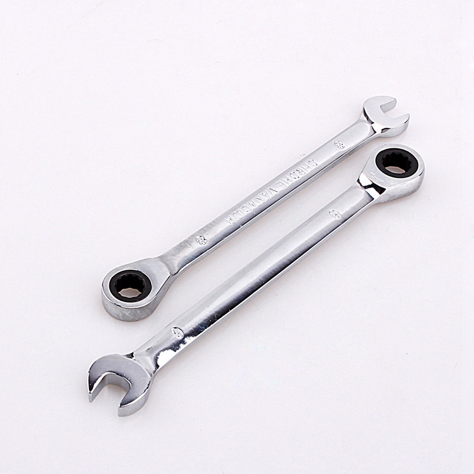 12pcs Fixed Spanners Ratchet Wrench Kit, High-Torque Hand Tool Set