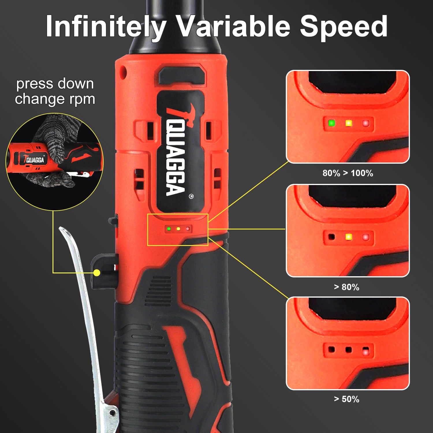 Cordless Electric Ratchet Wrench Set, 12V, 45ftlbs,Variable Speed Power Ratchet Wrench,with Batteries2,Automotive Repair Tools, Electric Tools Cordless,Hardware,Impact,Heavy Duty