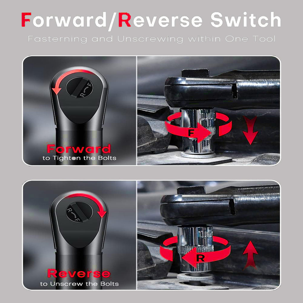 Cordless Electric Ratchet Wrench Set, 12V, 45ftlbs,Variable Speed Power Ratchet Wrench,with Batteries2,Automotive Repair Tools, Electric Tools Cordless,Hardware,Impact,Heavy Duty