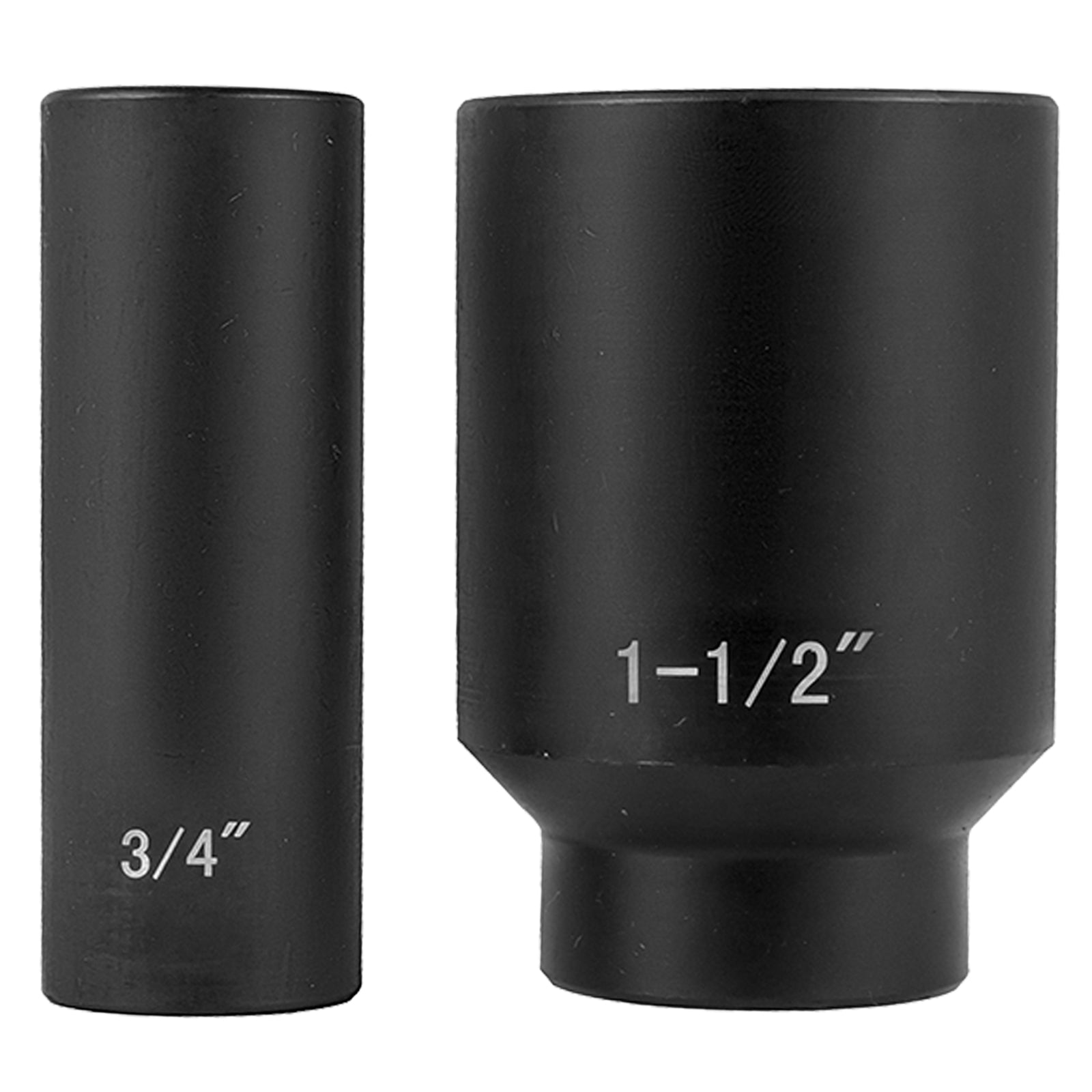 VEVOR Impact Socket Set 19 Piece Impact Sockets, Deep Socket, 6-Point Sockets, Rugged Construction, Cr-V, With A Storage Cage