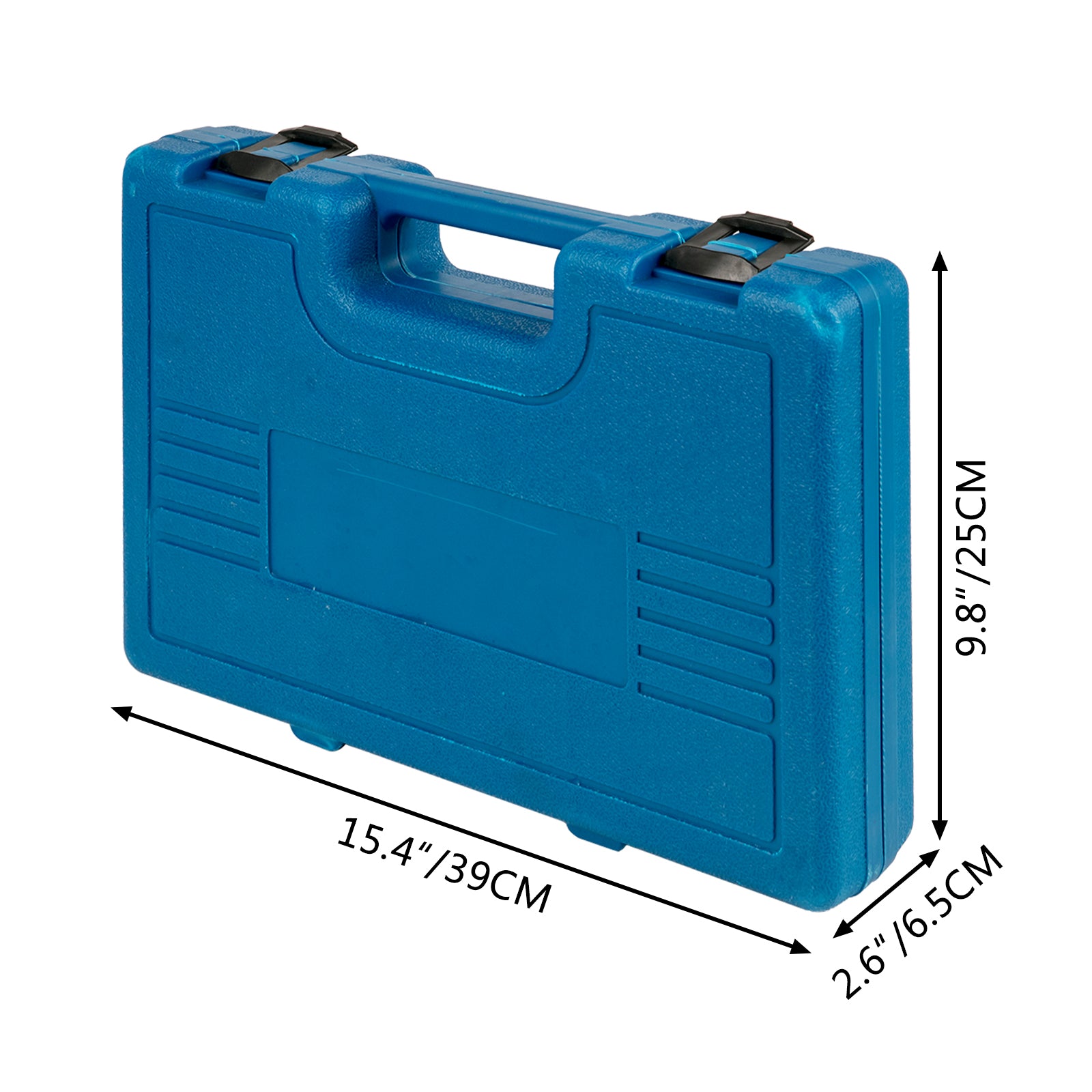 VEVOR Impact Socket Set 19 Piece Impact Sockets, Deep Socket, 6-Point Sockets, Rugged Construction, Cr-V, With A Storage Cage