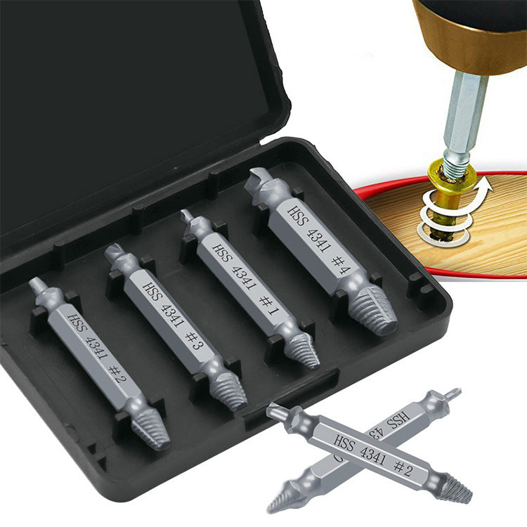 Extractor kit applicable with basic drill