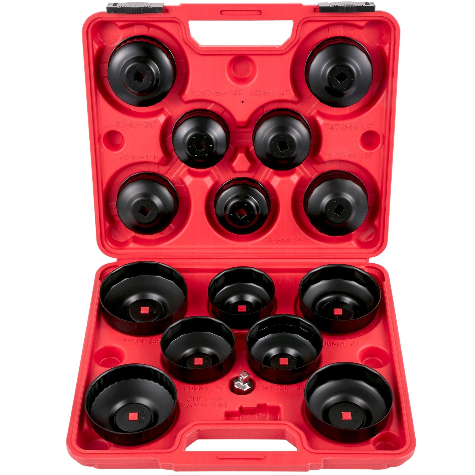 Oil Filter Socket Set, 14 Pcs