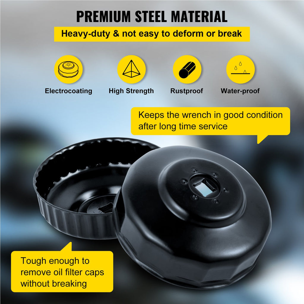 Oil Filter Socket Set, 14 Pcs