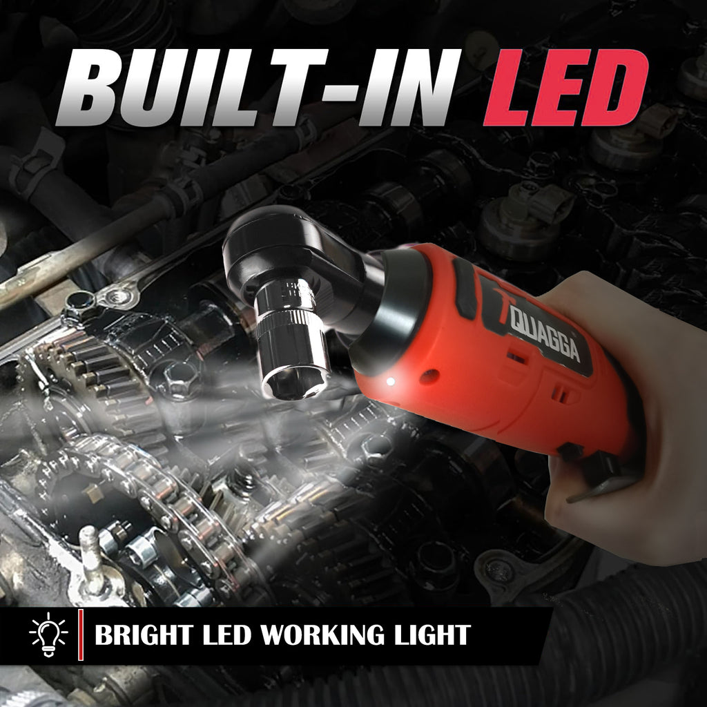 Cordless Electric Ratchet Wrench Set, 12V, 45ftlbs,Variable Speed Power Ratchet Wrench,with Batteries2,Automotive Repair Tools, Electric Tools Cordless,Hardware,Impact,Heavy Duty